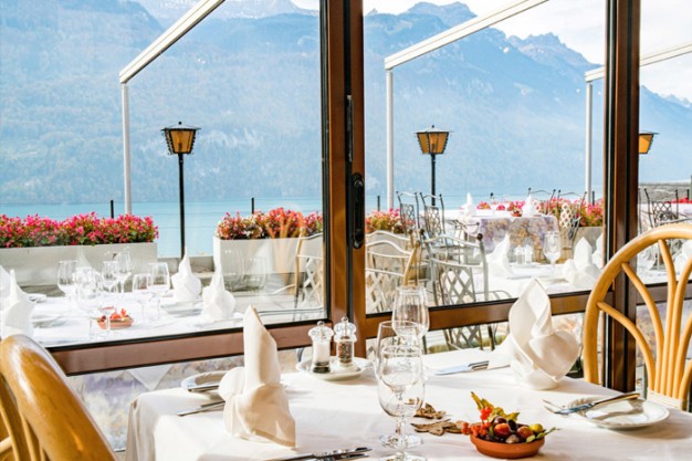 Lake View Hotel Lindenhof in Brienz, Switzerland